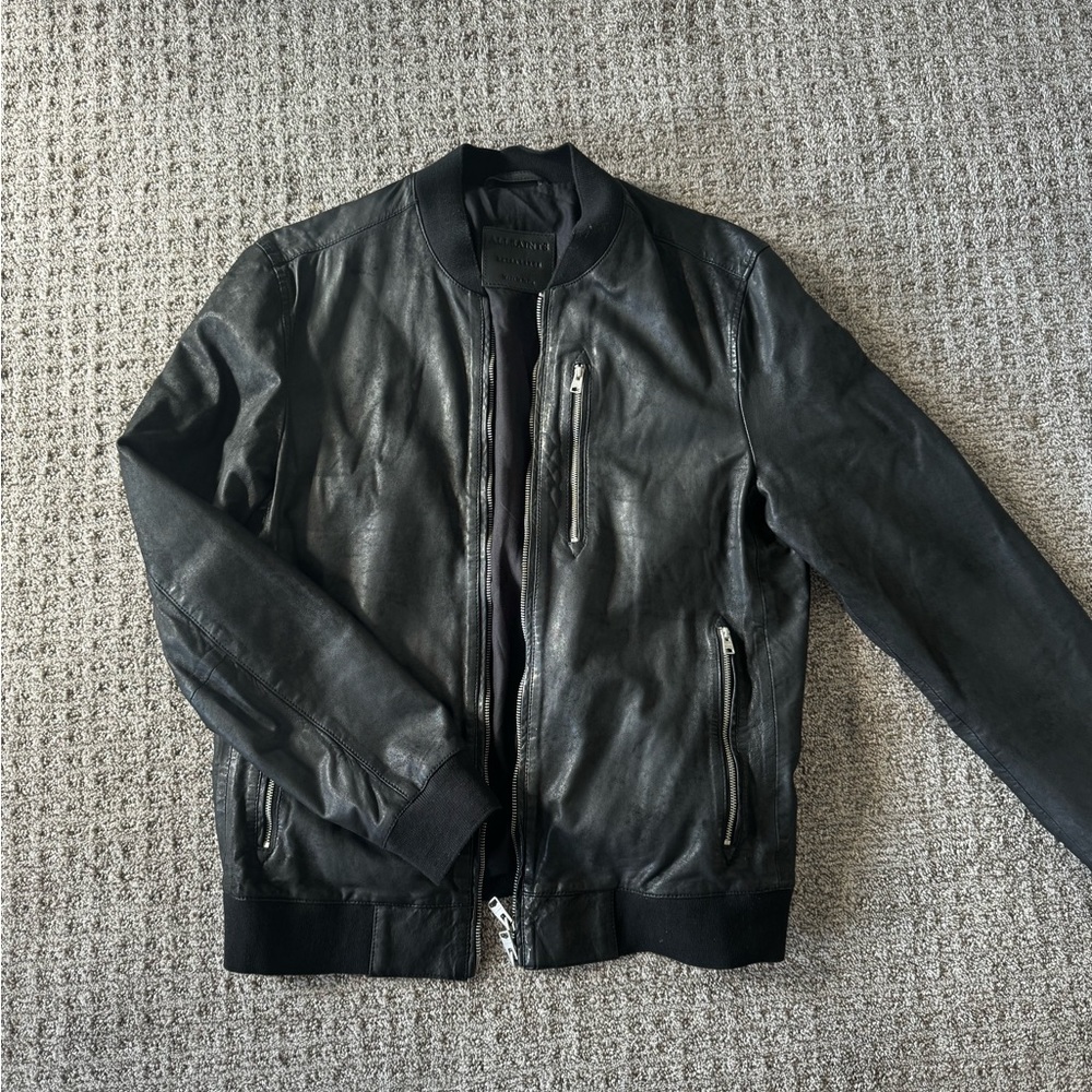 Men’s All Saints Leather Jacket